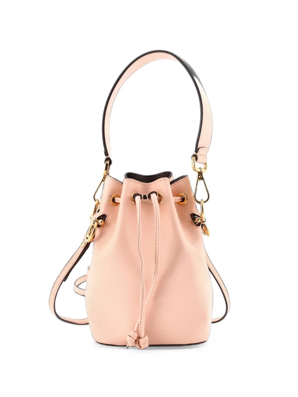 Mon Tresor Leather Mini bucket bag
