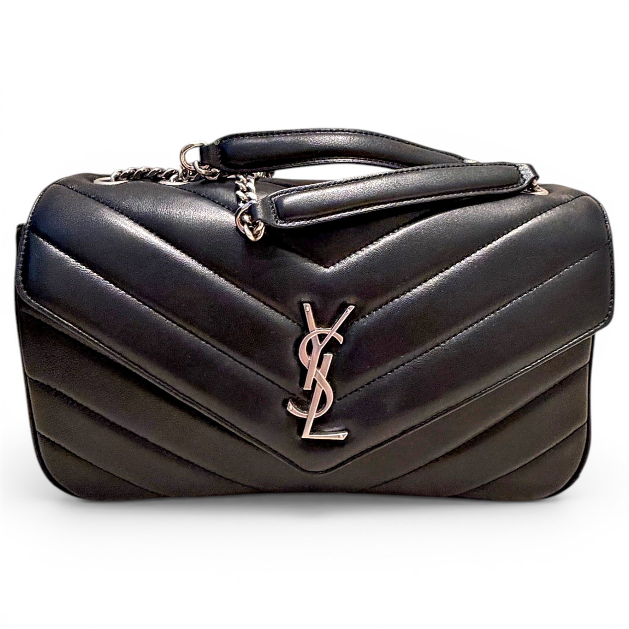 Loulou leather crossbody bag