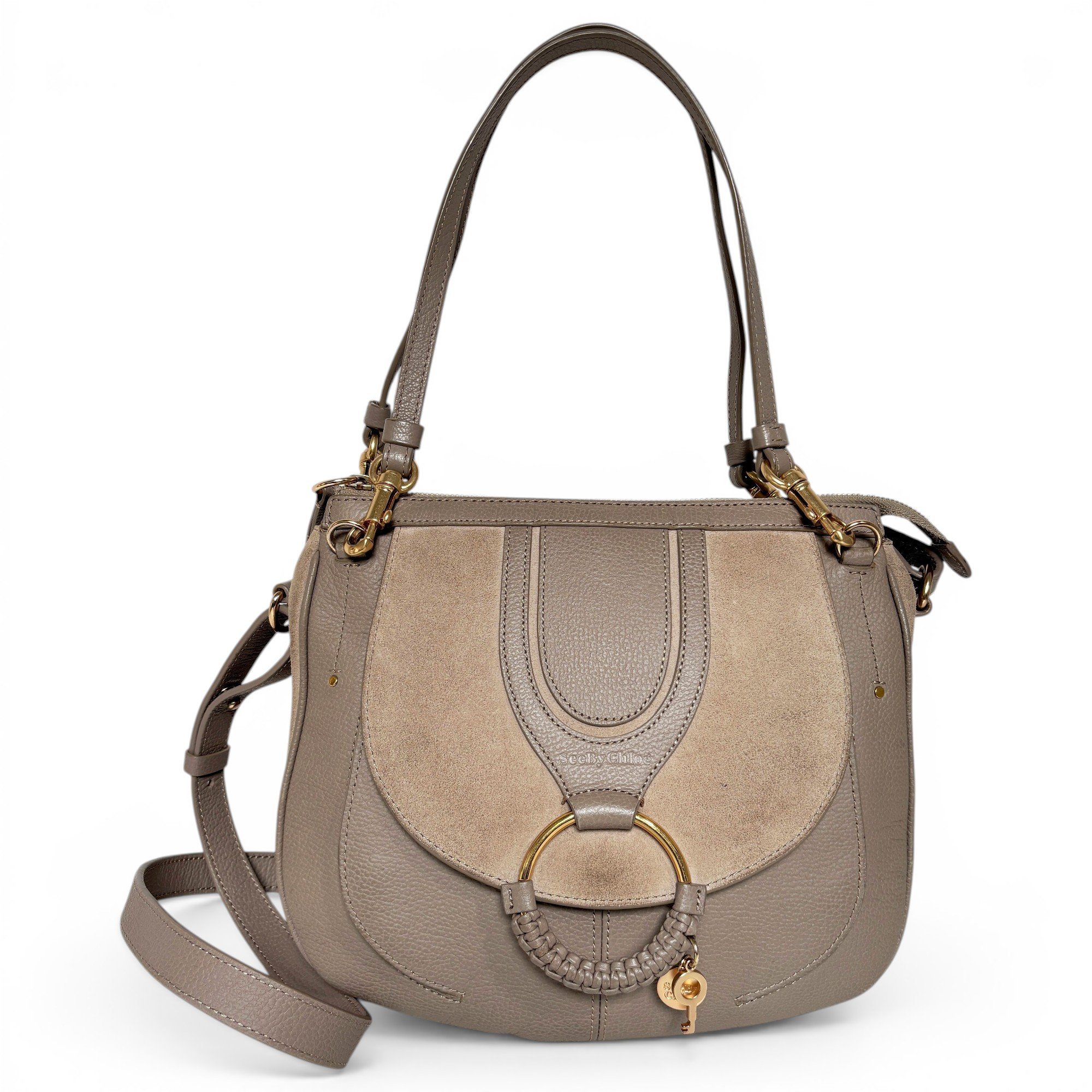 Leather crossbody bag