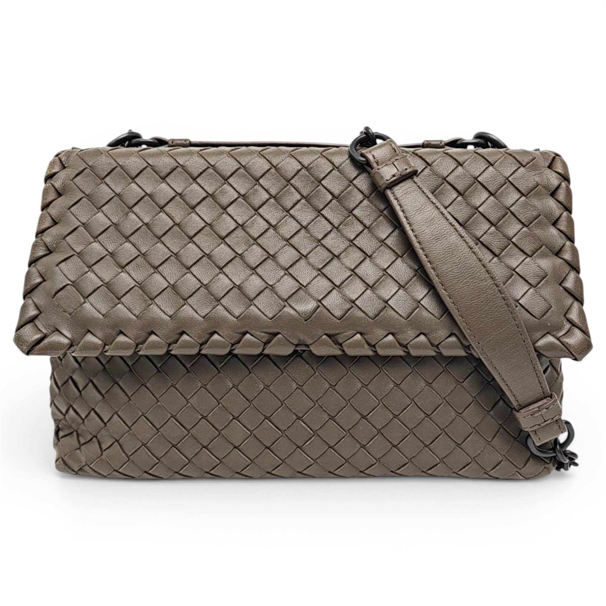 Olimpia leather handbag