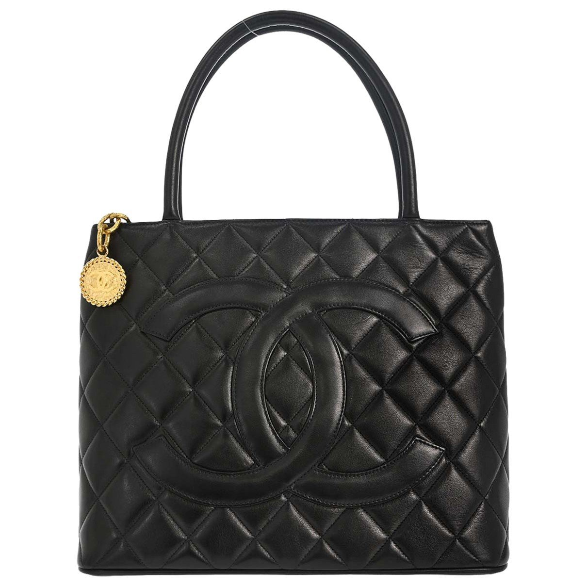 Leather tote