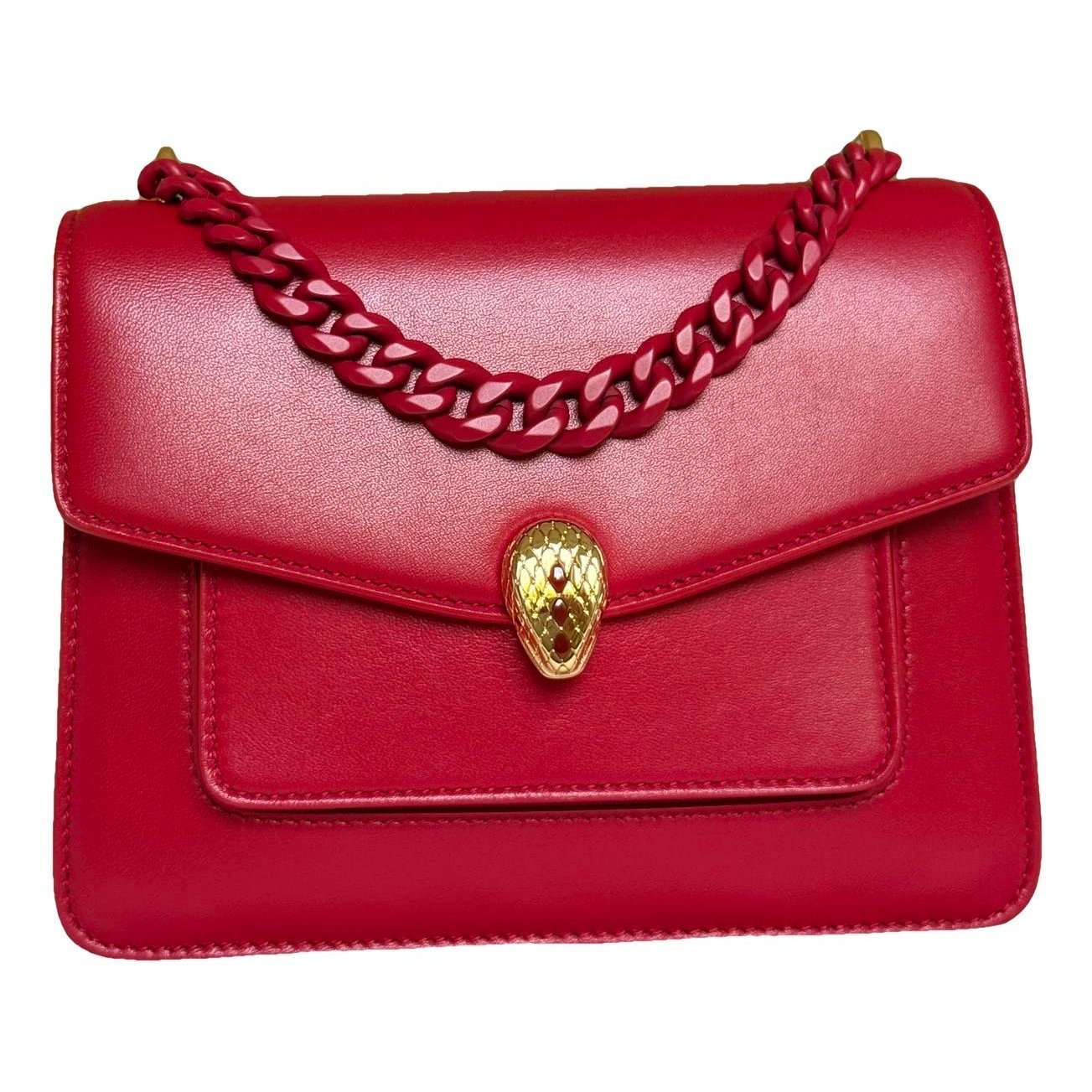 Serpenti leather crossbody bag