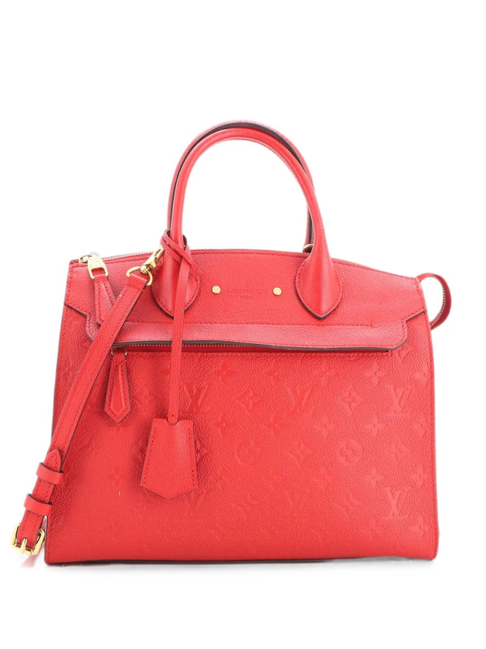 Pont Neuf Handbag Monogram Empreinte Leather MM satchel