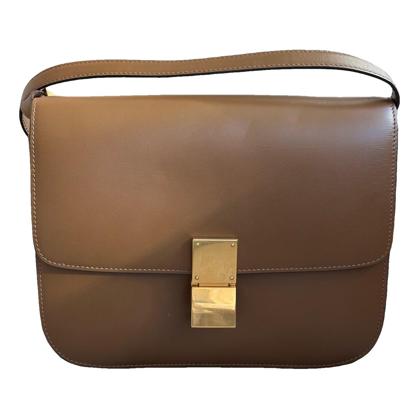 Classic leather handbag