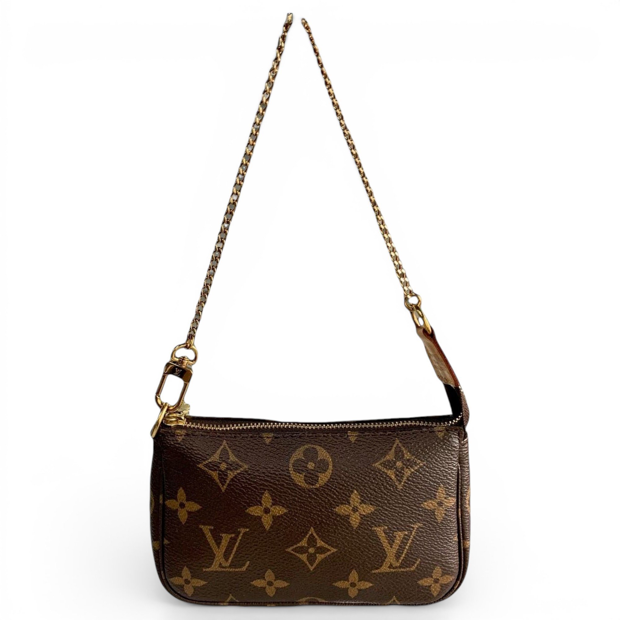Pochette Accessoire leather handbag