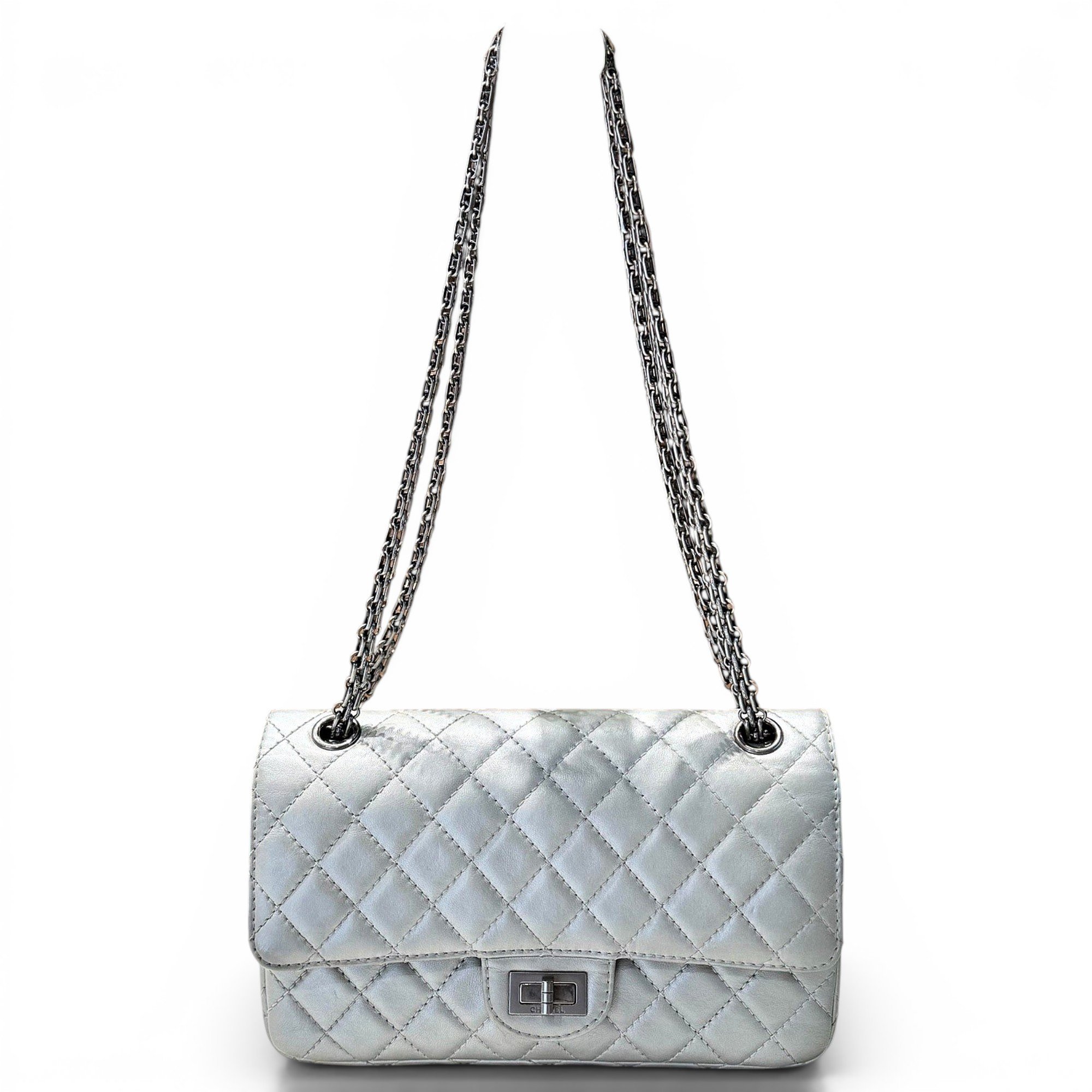2.55 leather handbag