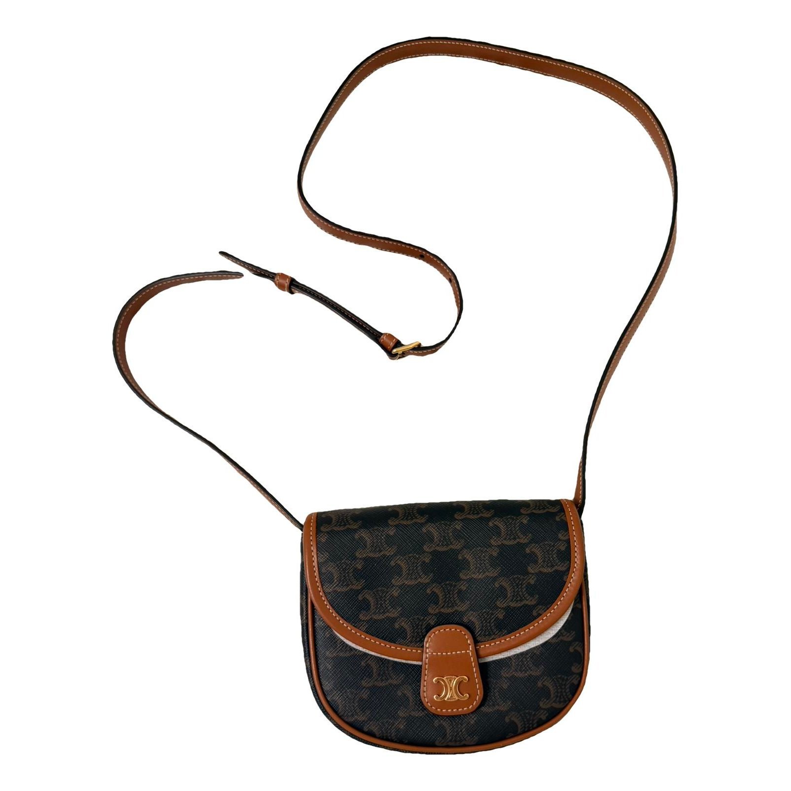 Leather crossbody bag