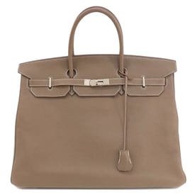 Hermes Birkin 40 Handbag Togo Leather