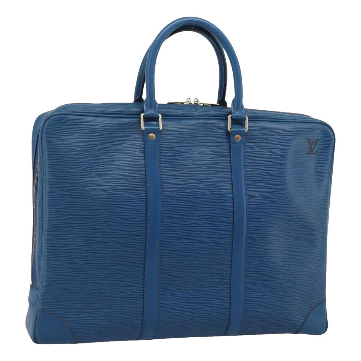 Porte Documents Voyage leather handbag