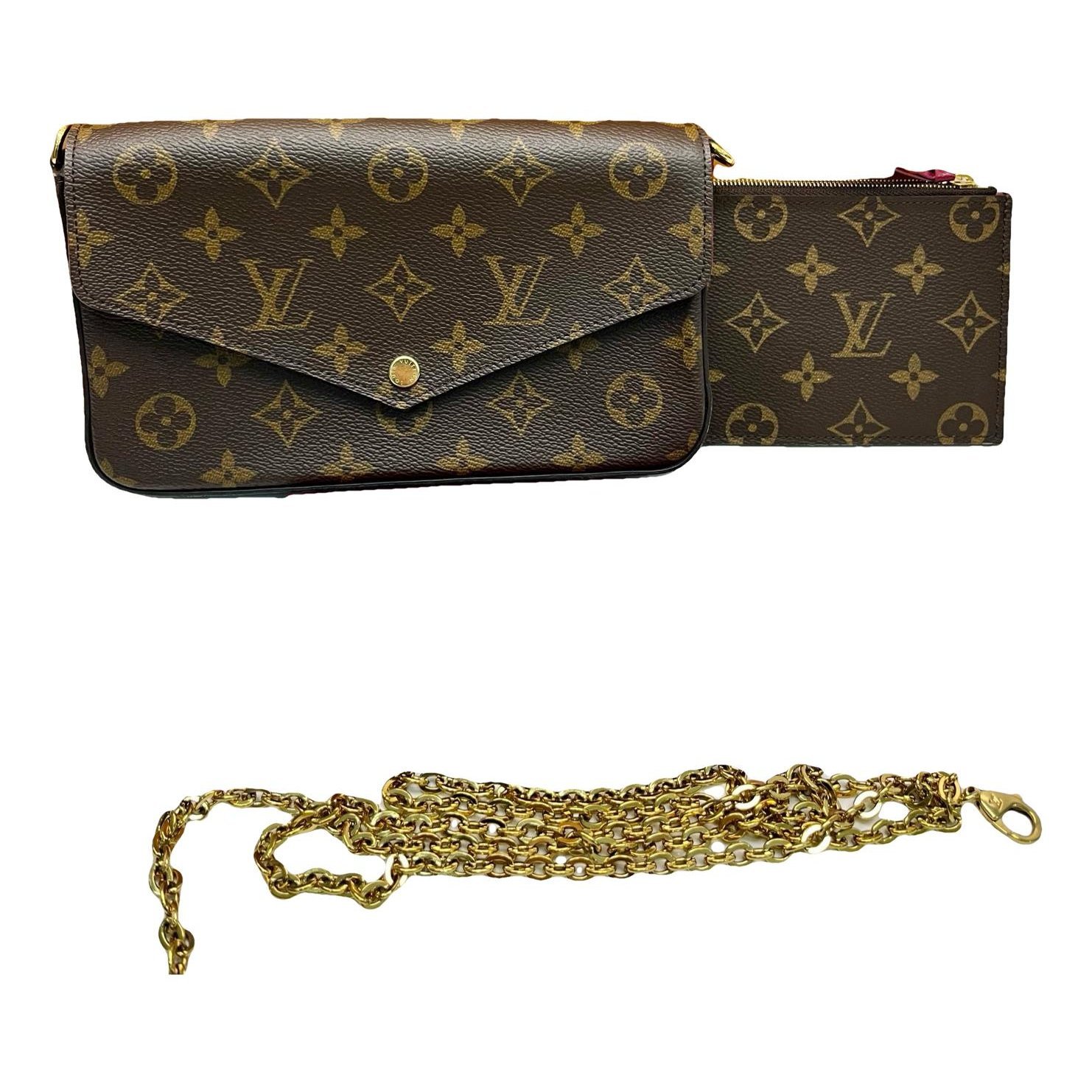 Félicie leather crossbody bag
