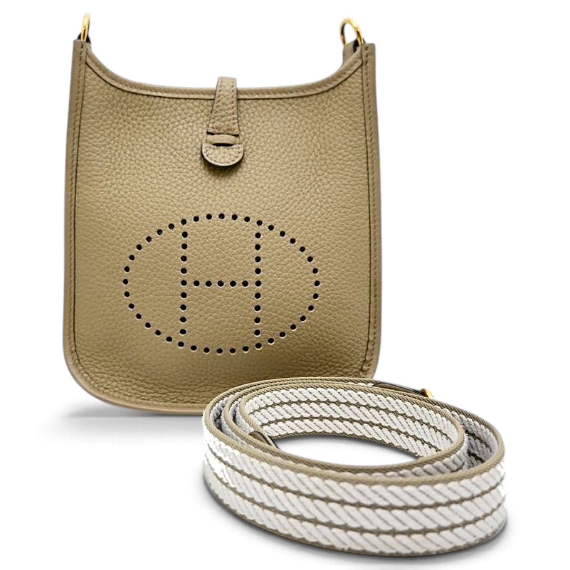 Evelyne leather handbag