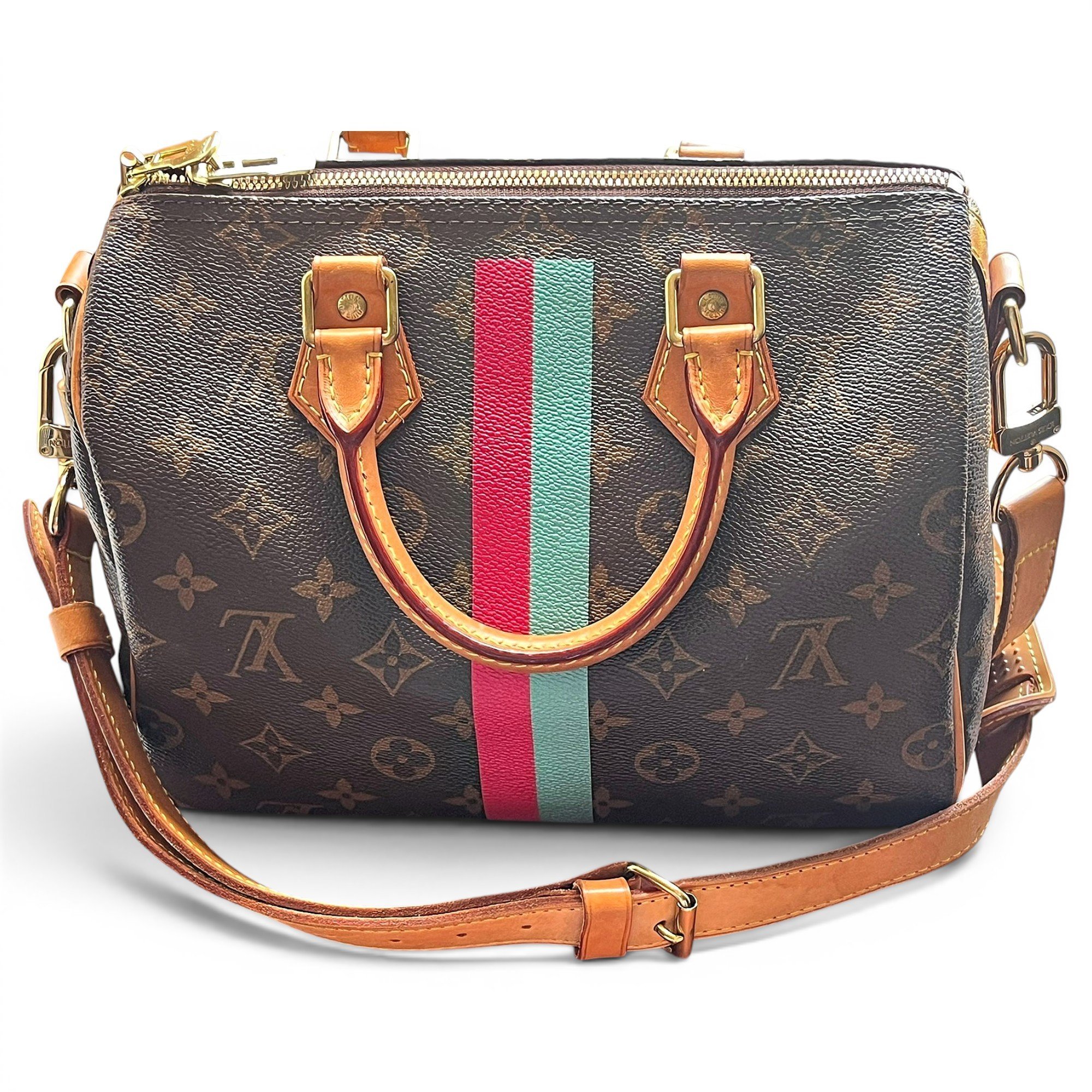 Louis Vuitton Speedy Bandoulière leather handbag