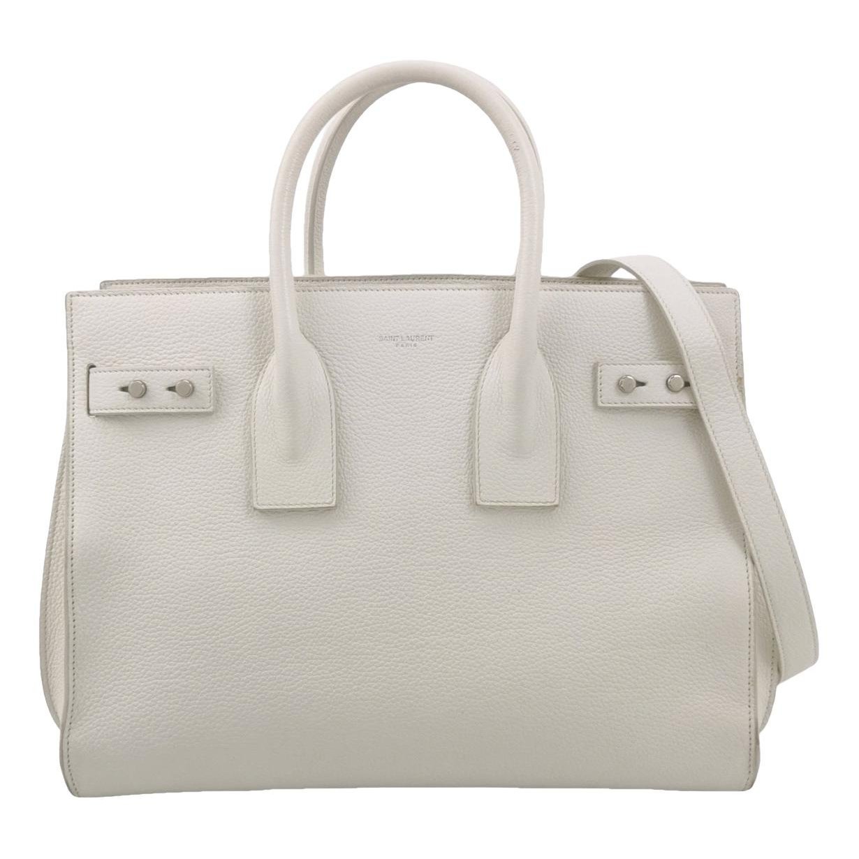 Sac de Jour leather tote