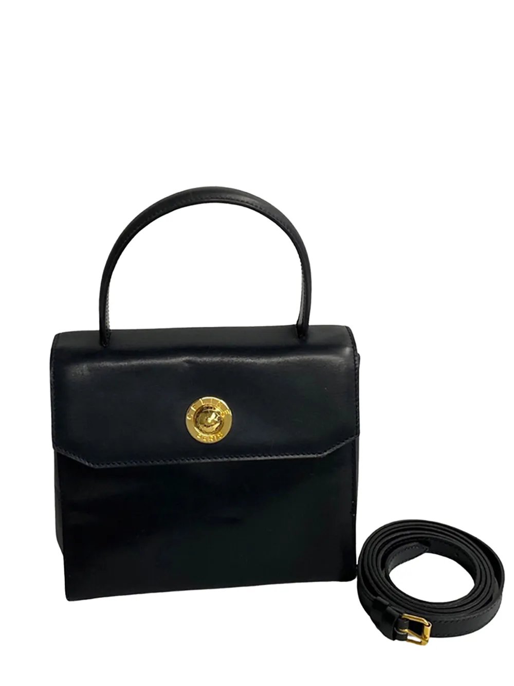 20th Century Calfskin Star Ball Top Handle Bag satchel