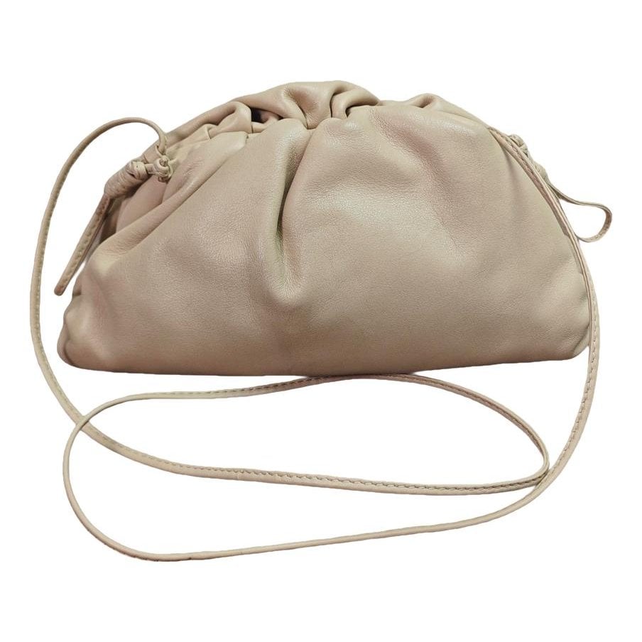 Pouch leather mini bag
