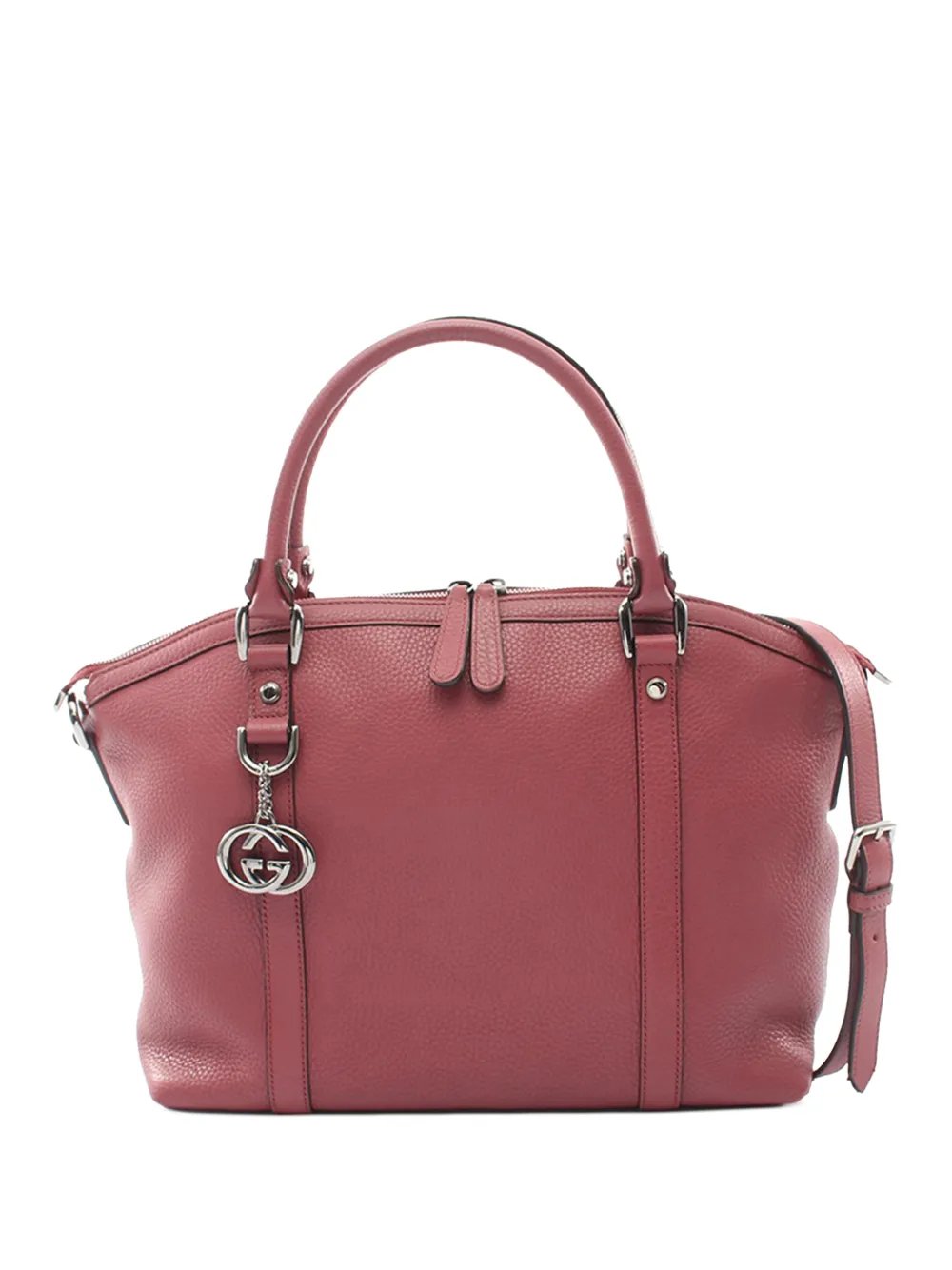 2016-2026 Medium Calfskin GG Charm Dome satchel