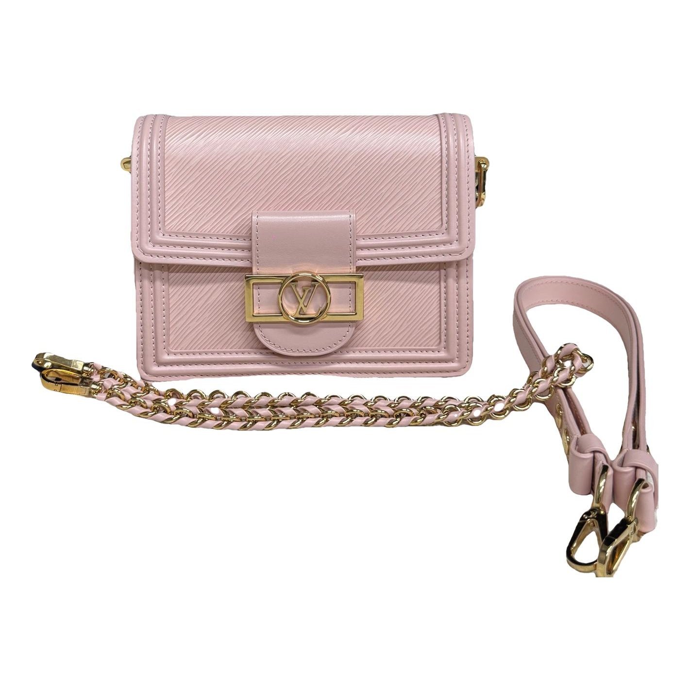 Dauphine Chain Wallet leather handbag