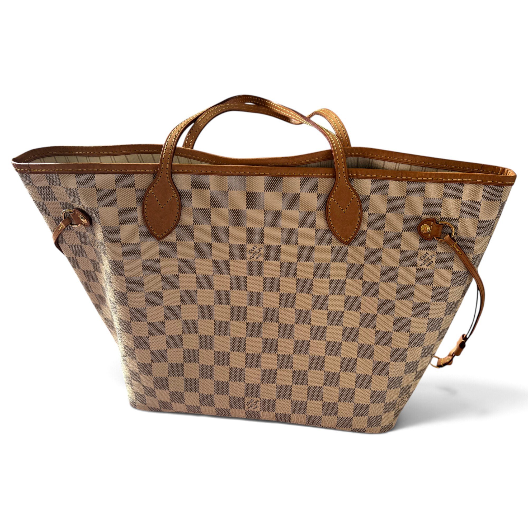 Neverfull leather tote