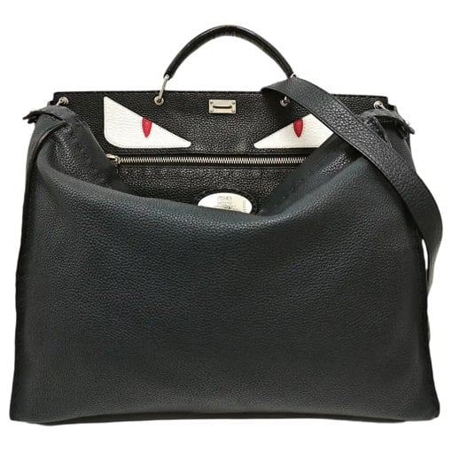 Peekaboo leather handbag