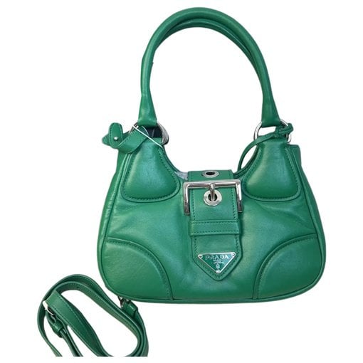 Moon leather crossbody bag