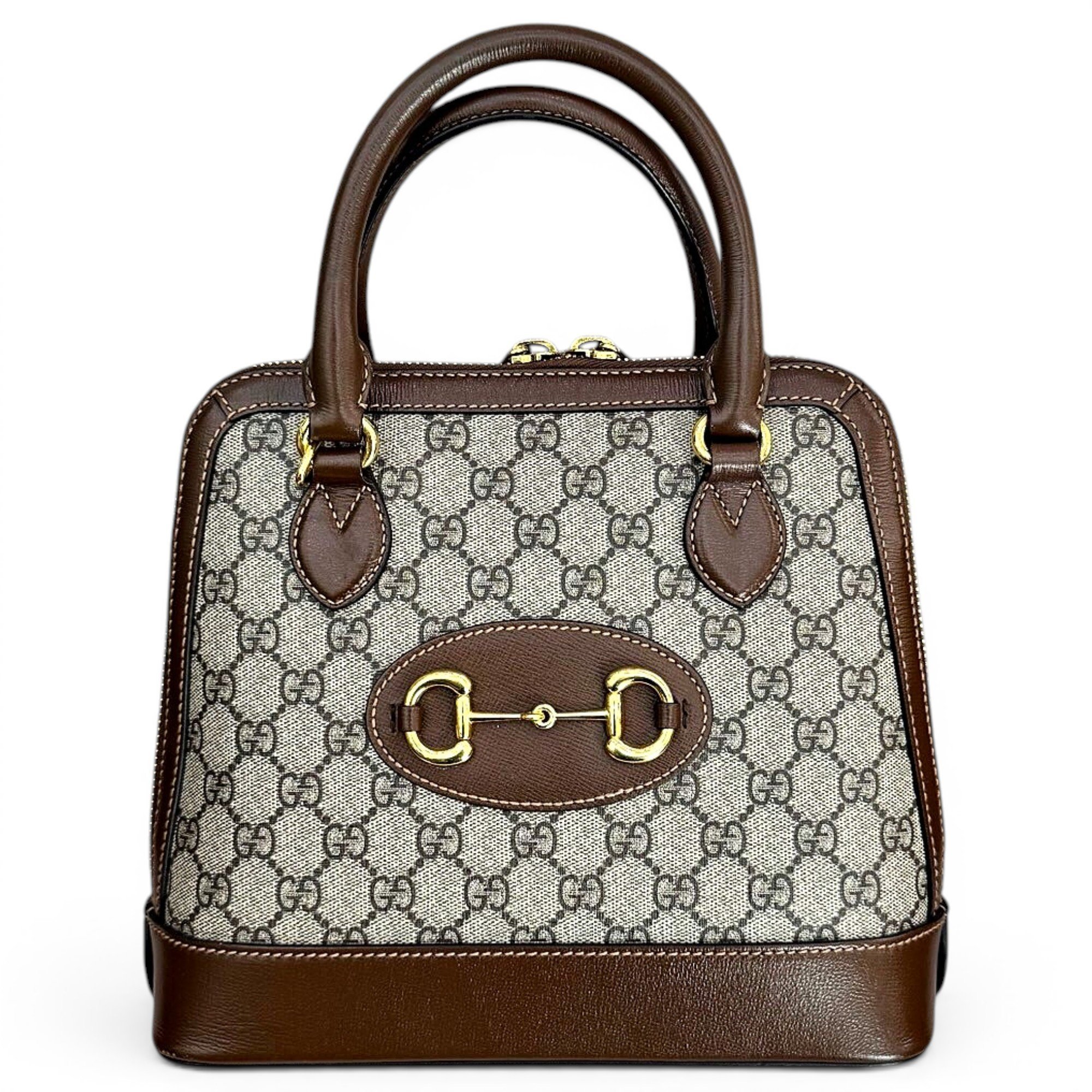Leather handbag
