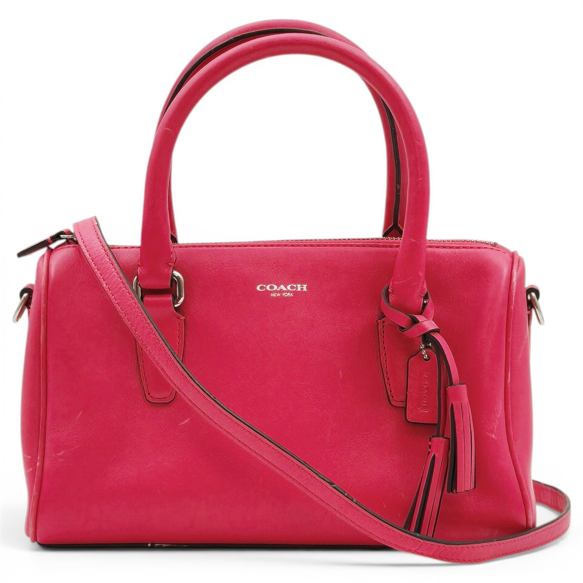 Leather handbag