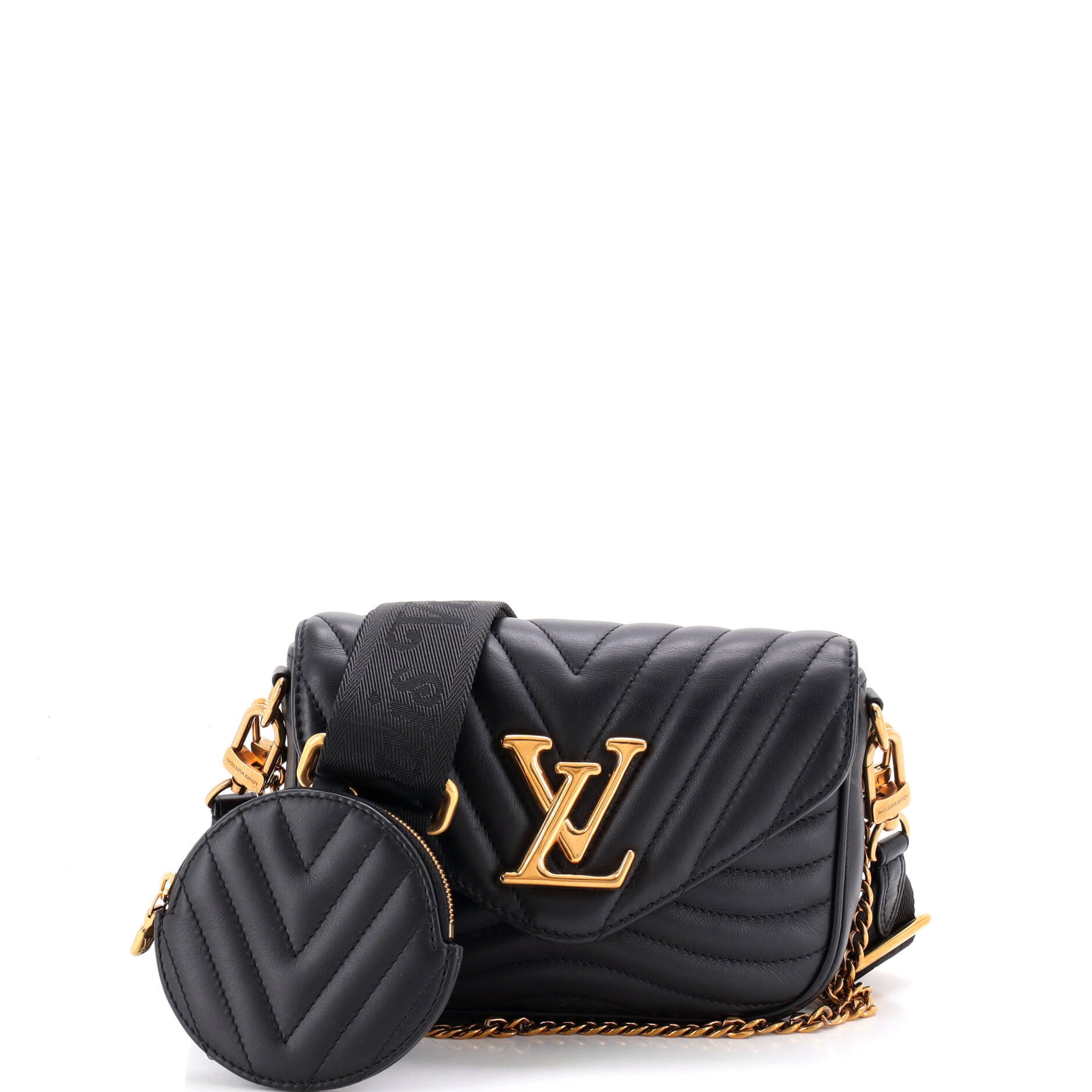New Wave Multi Pochette Quilted Leather