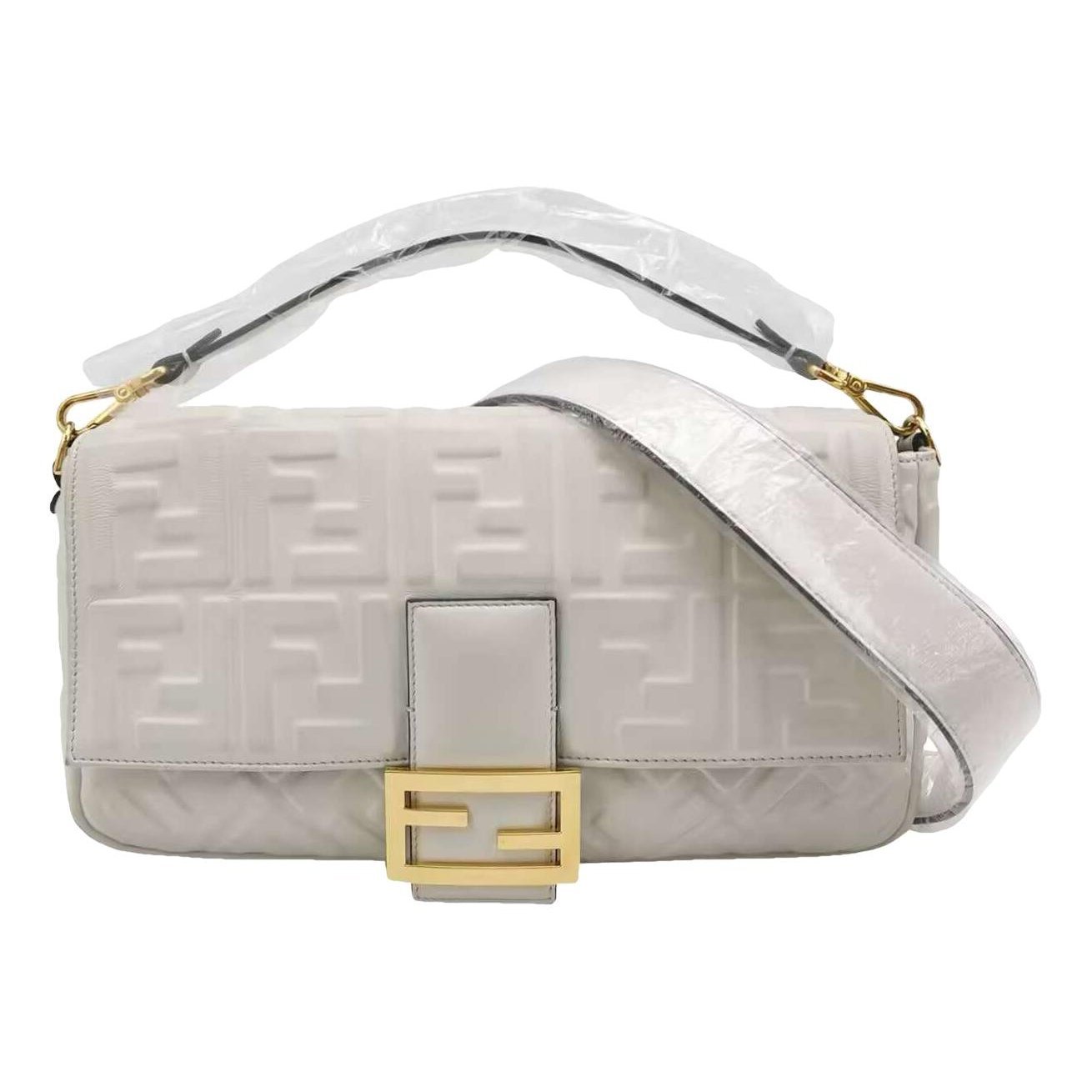 Baguette leather handbag