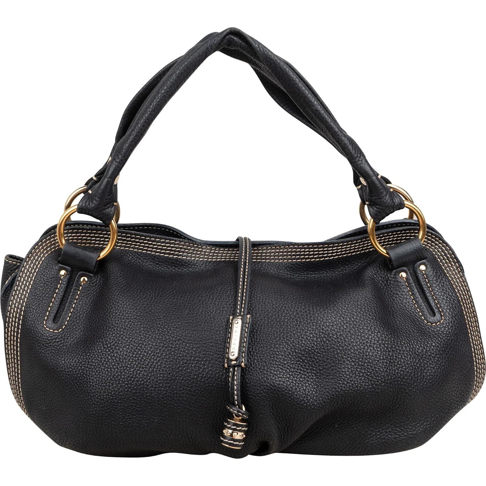 Triomphe leather handbag