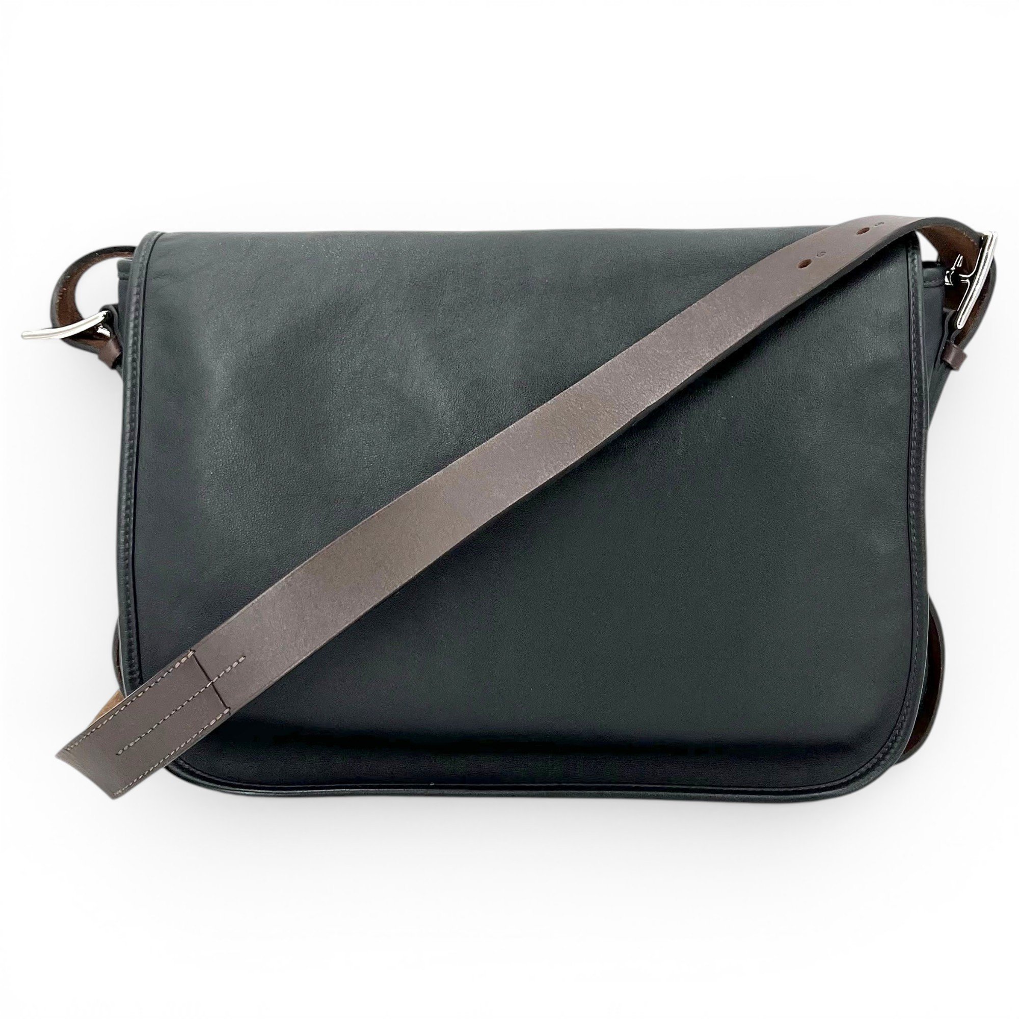 Barda leather handbag