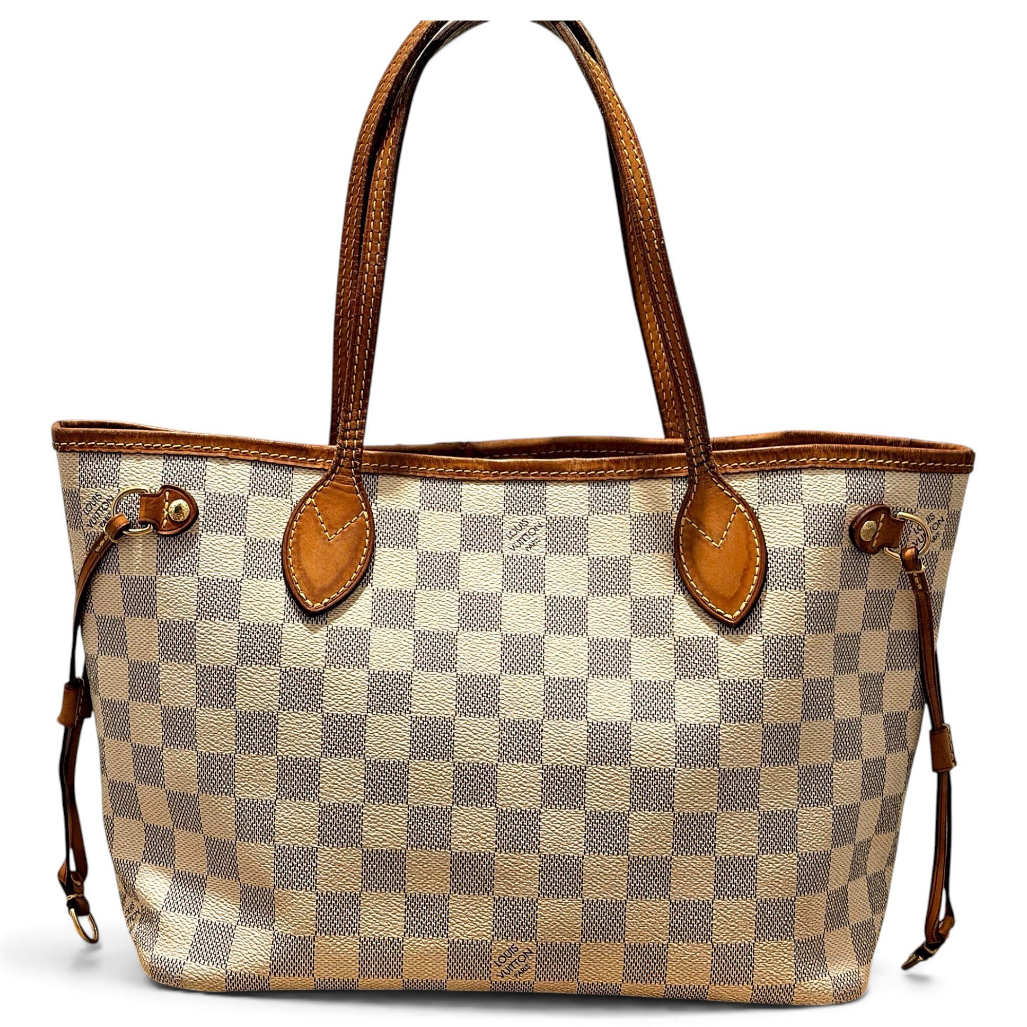 Neverfull leather tote