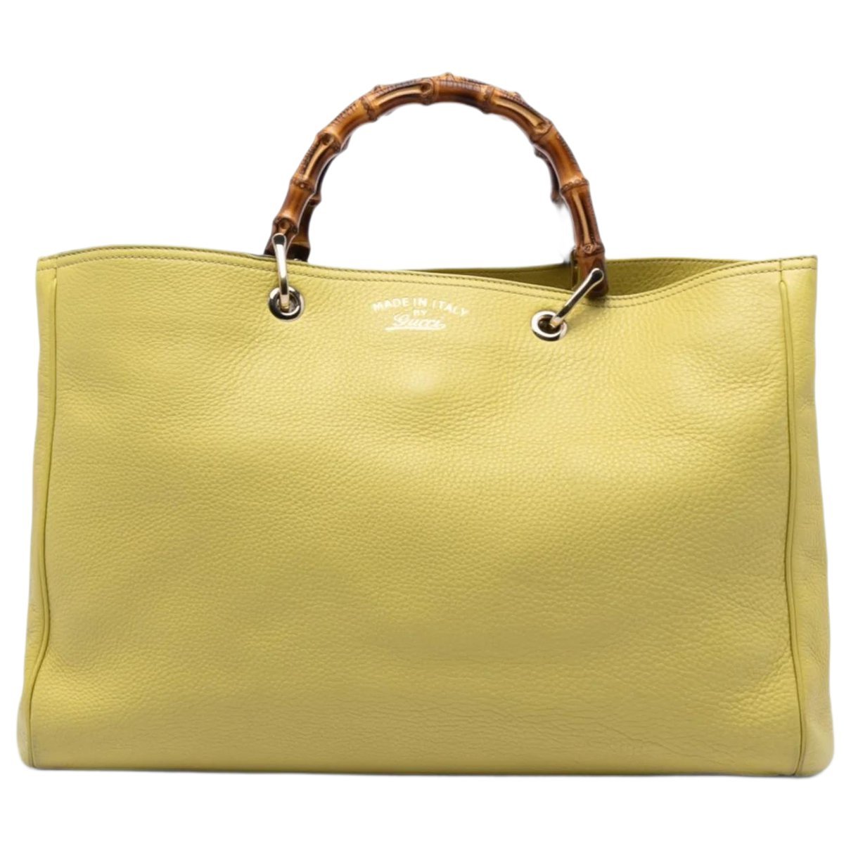 Bamboo leather satchel