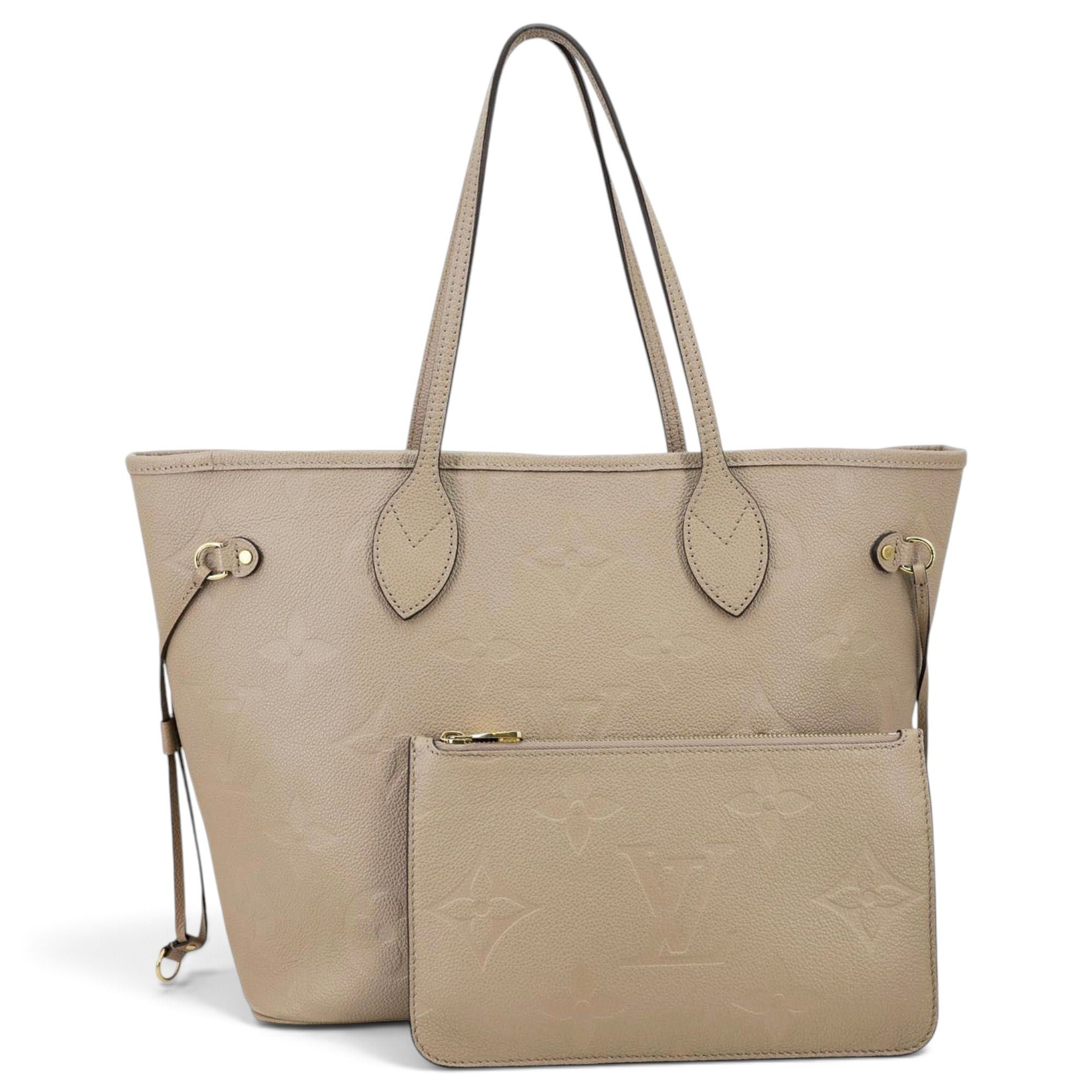 Neverfull leather tote