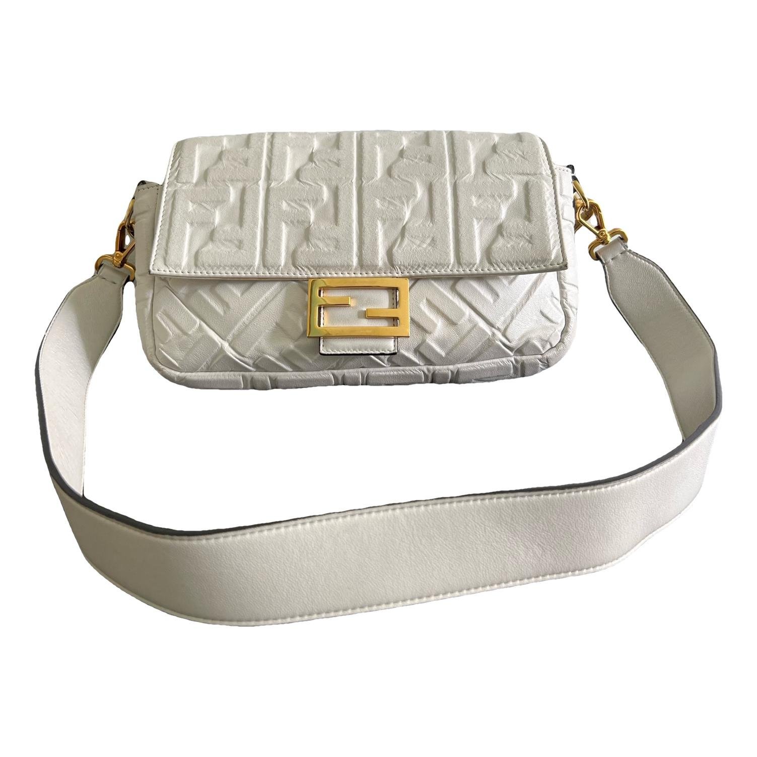 Baguette leather handbag