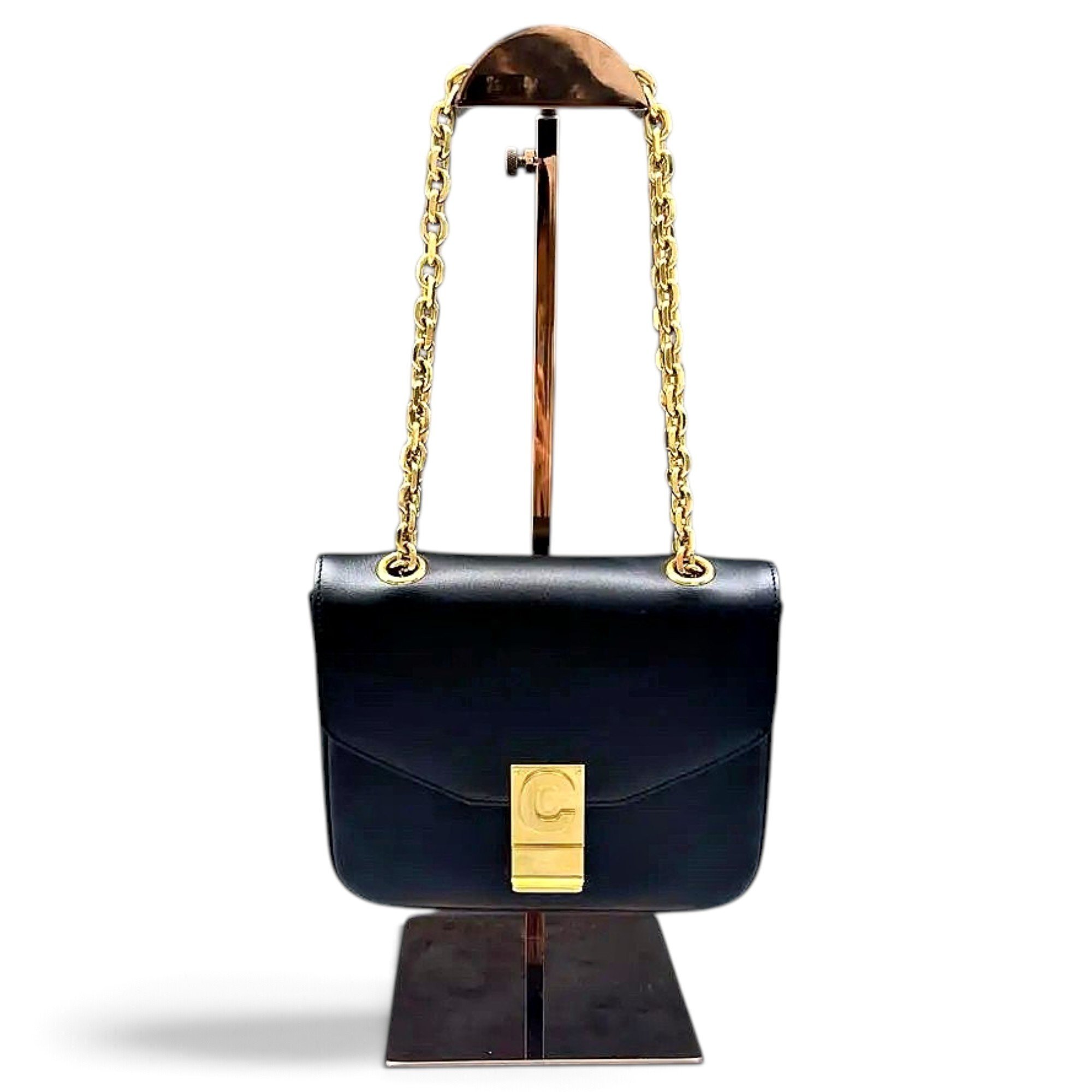 C bag leather handbag