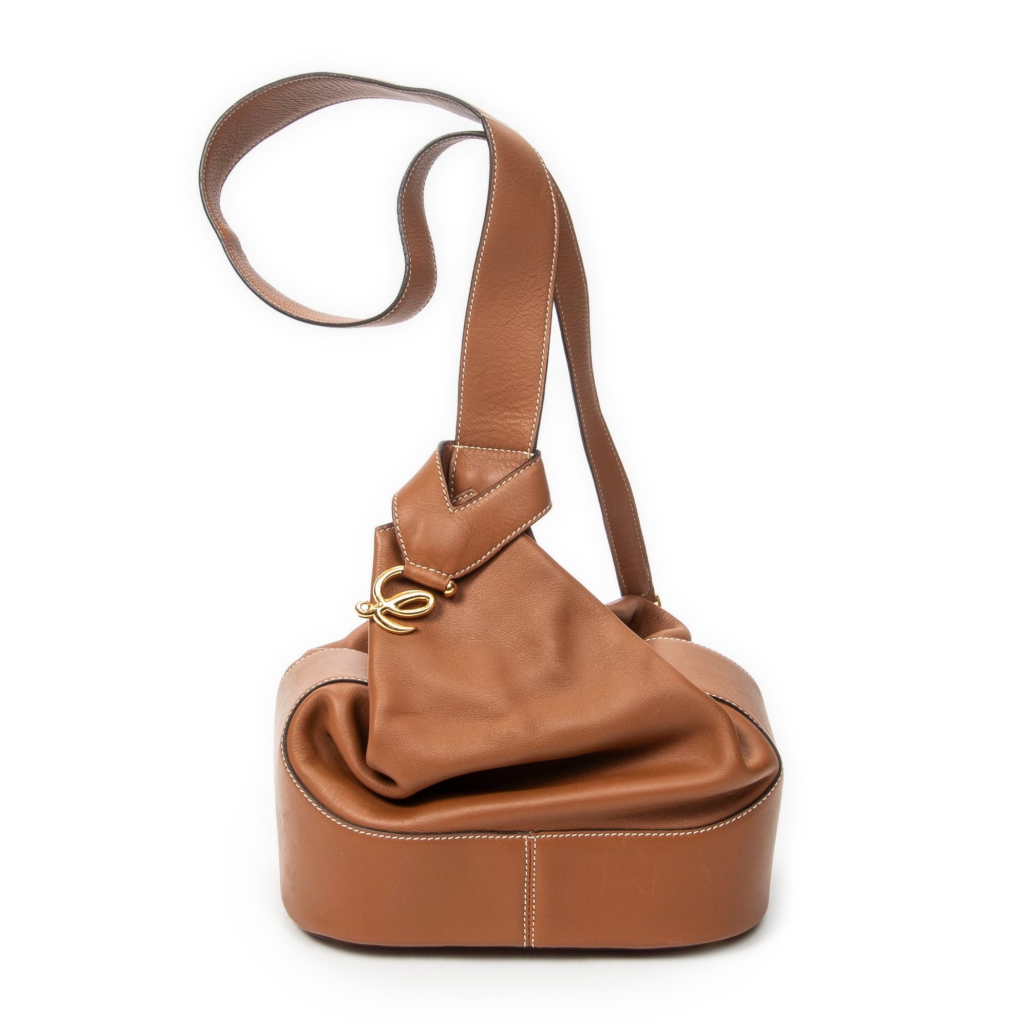 Leather backpack
