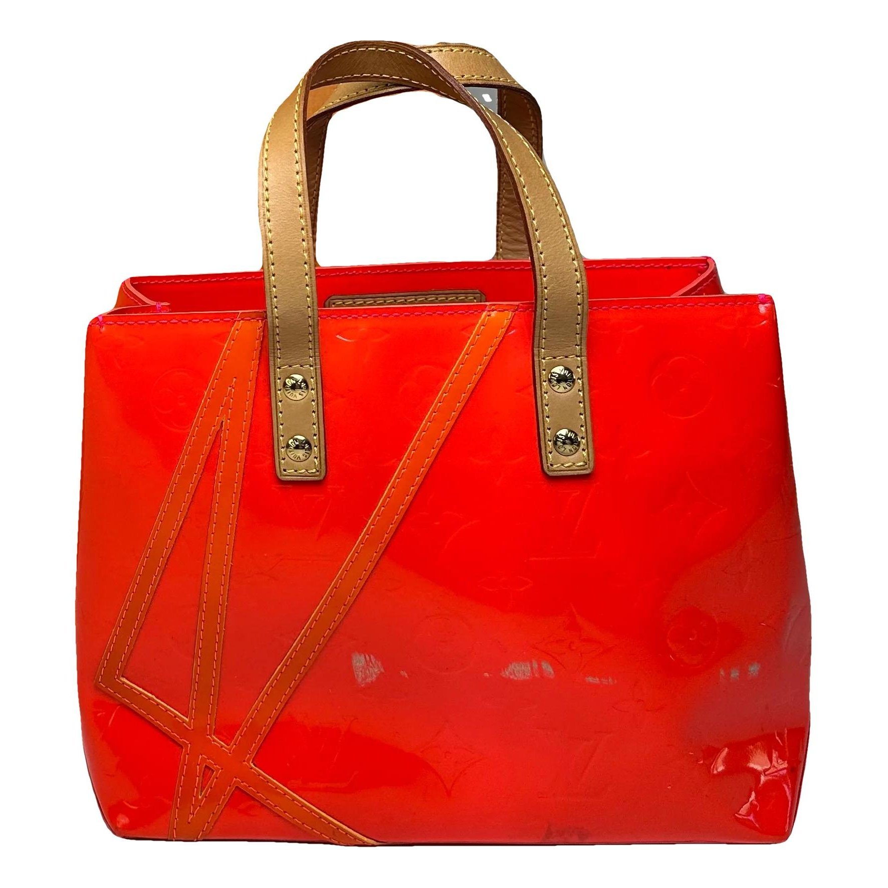 Alma BB patent leather tote
