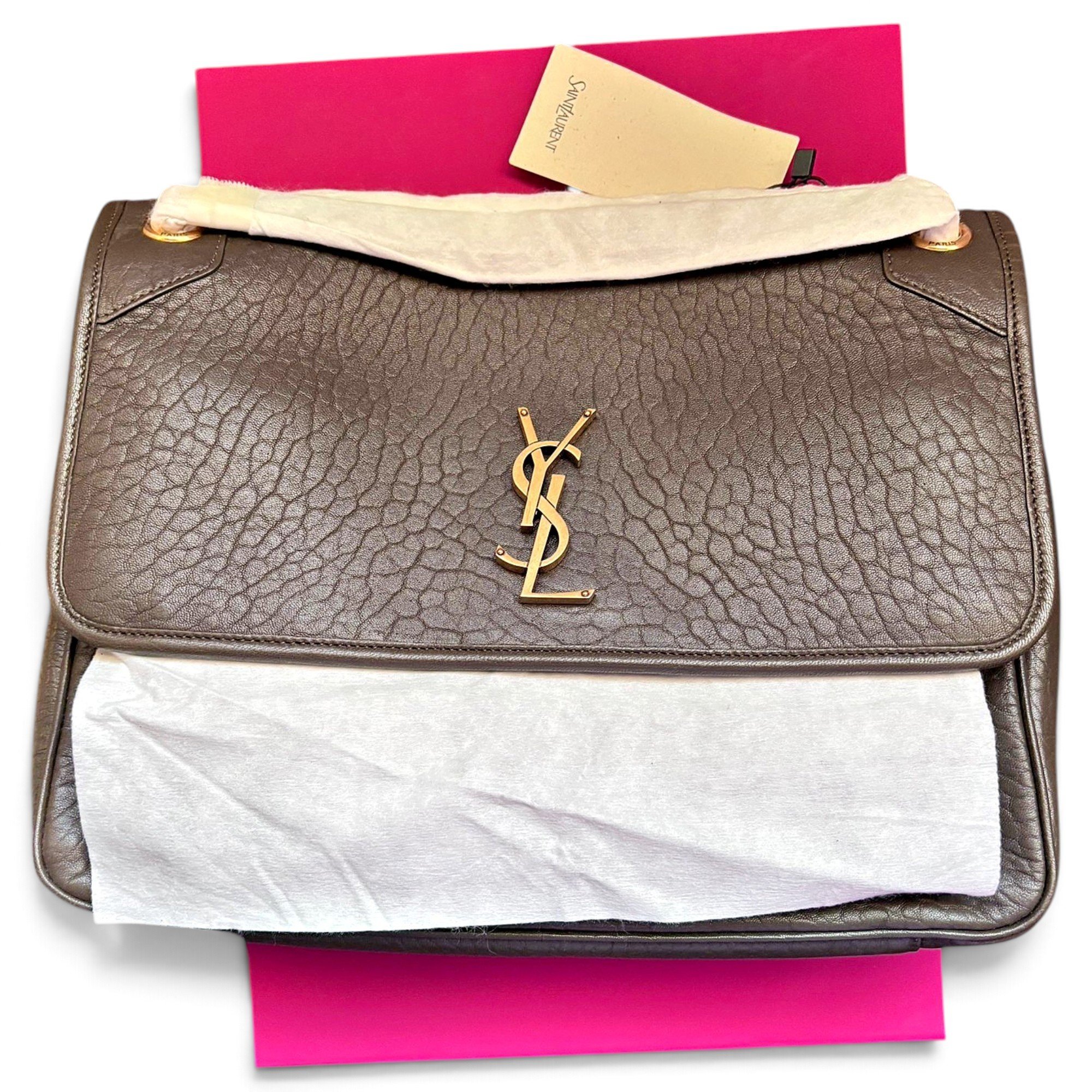 Leather handbag