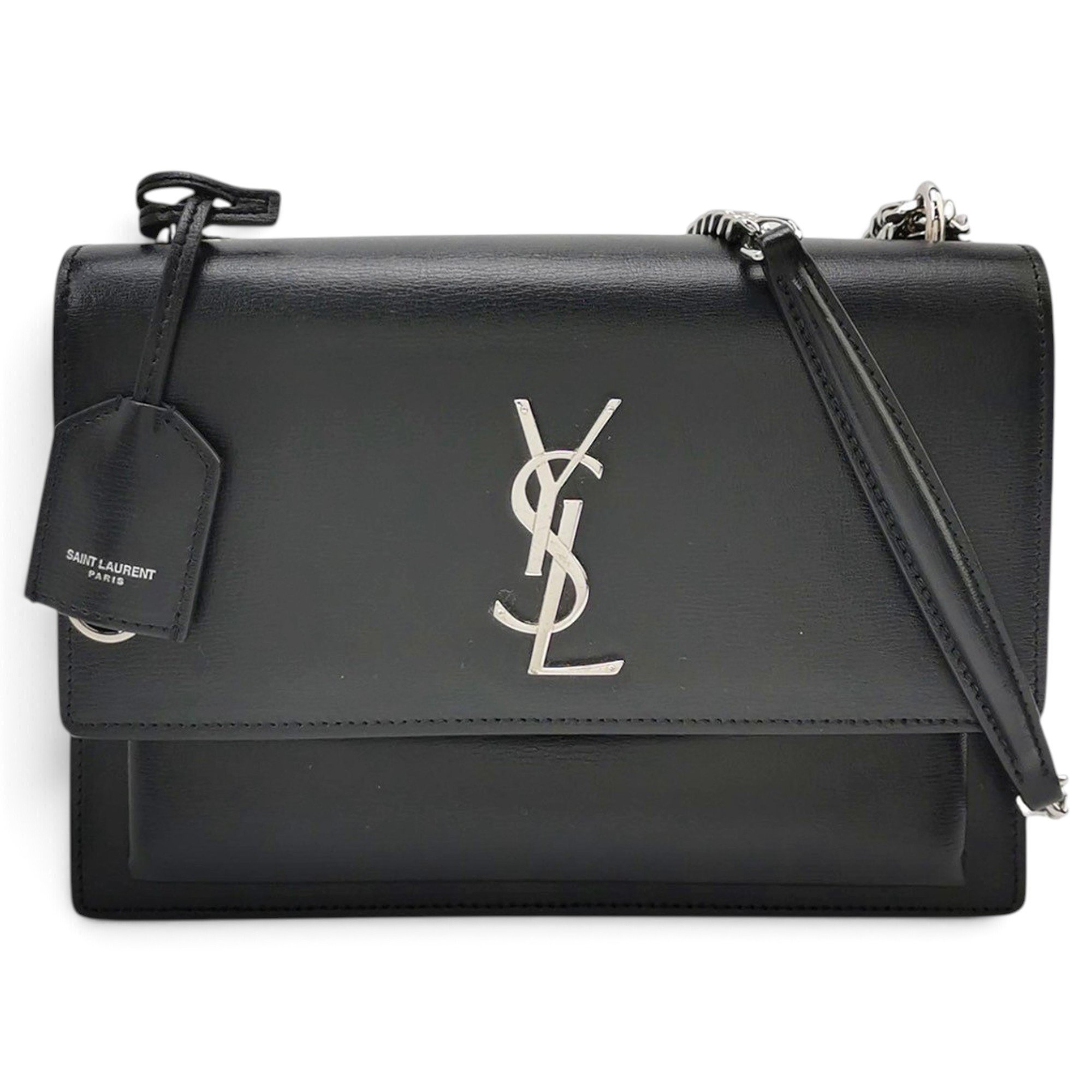 Sunset leather crossbody bag
