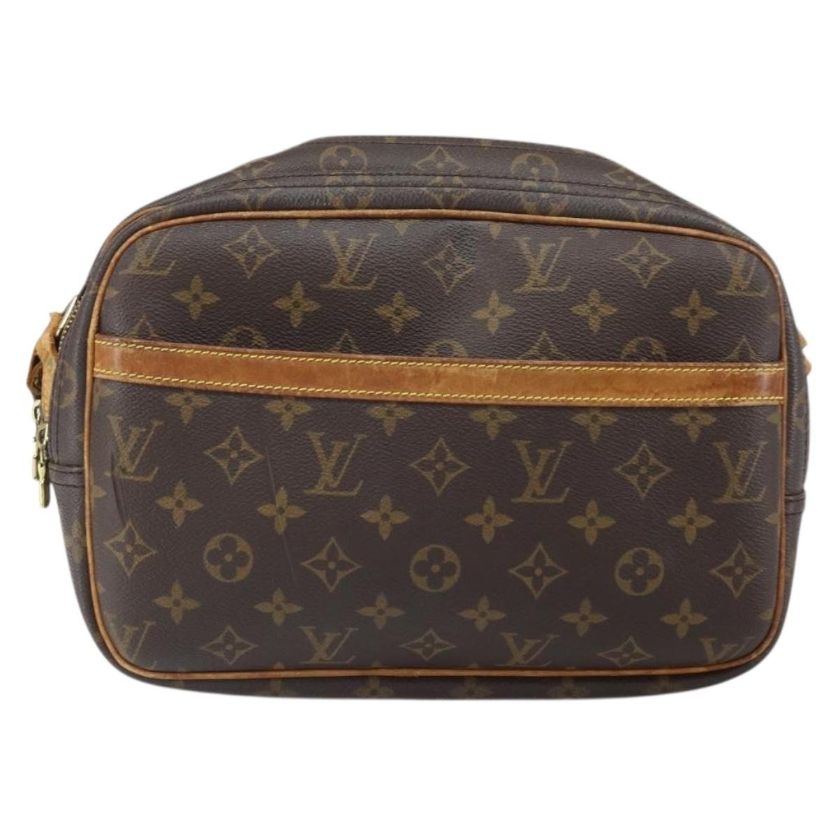 Reporter leather handbag