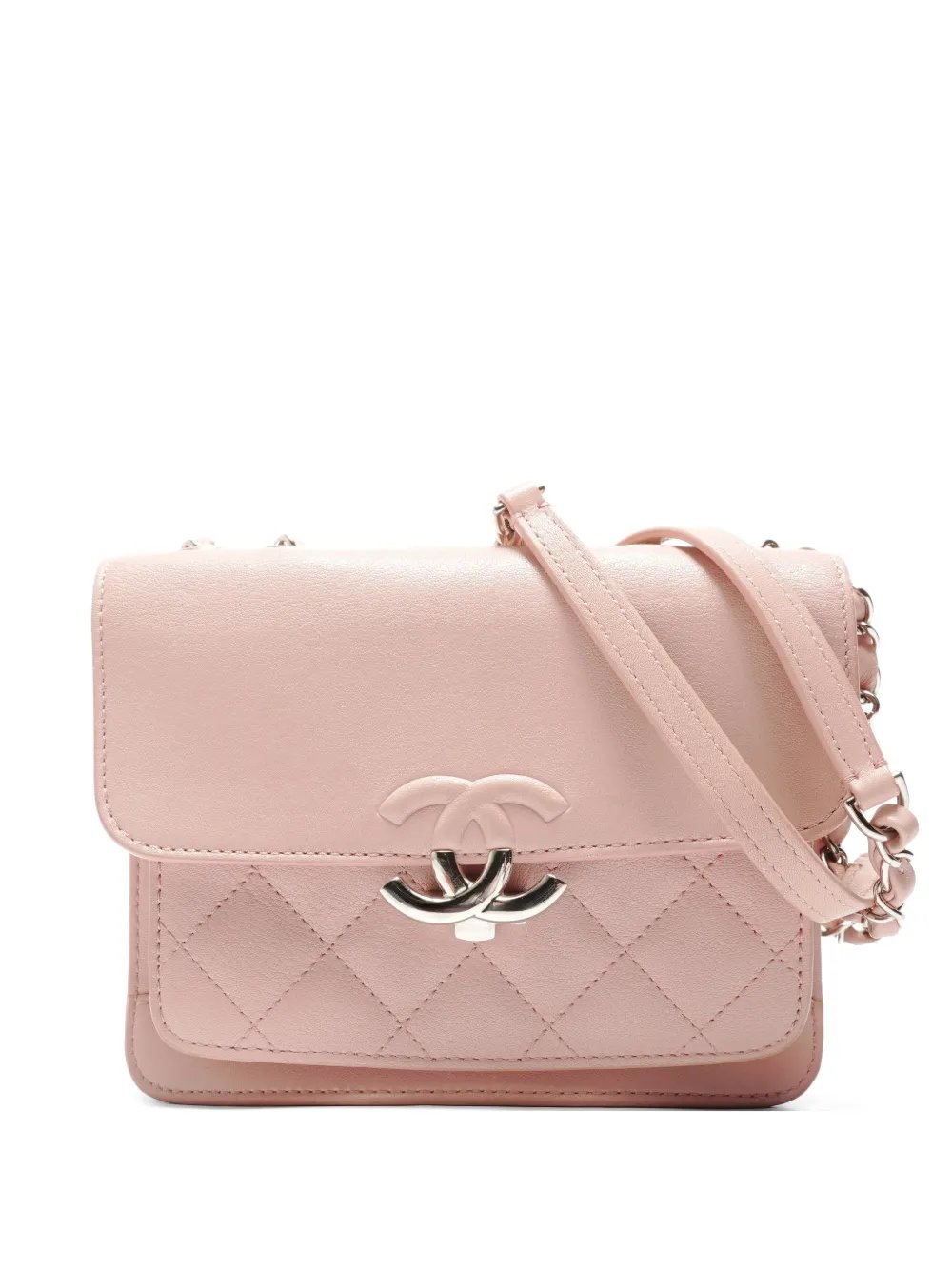 2018 diamond-quilted shoulder bag