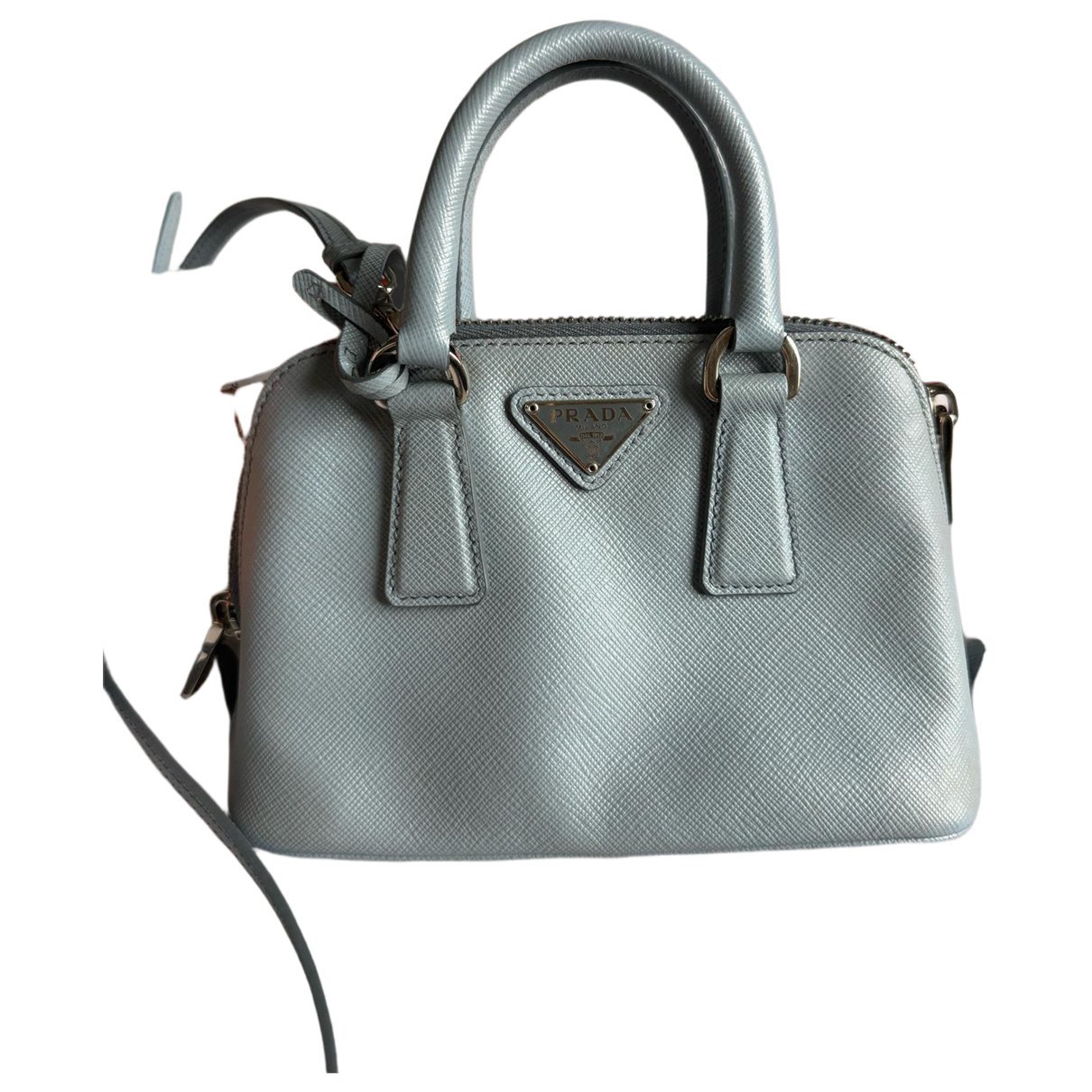 Promenade leather handbag