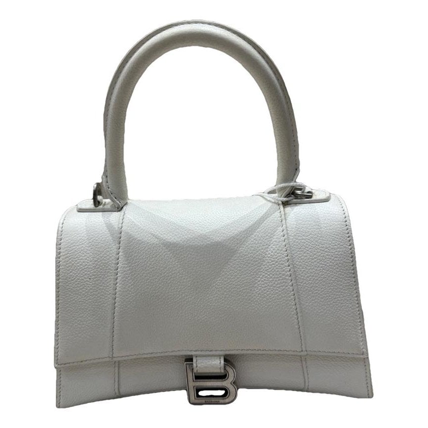 Hourglass leather mini bag