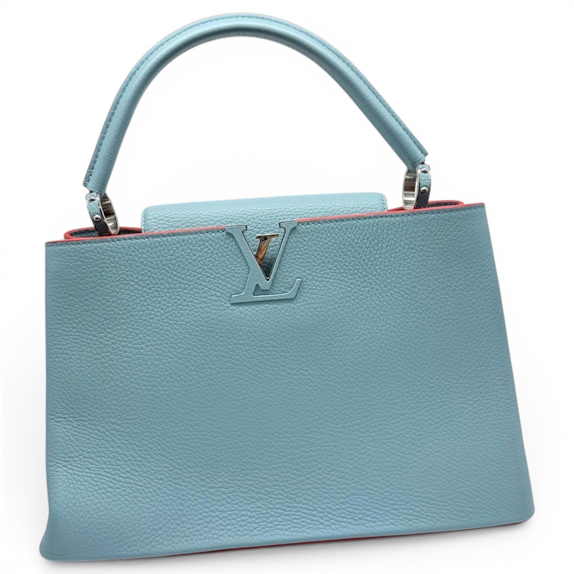 Capucines leather handbag