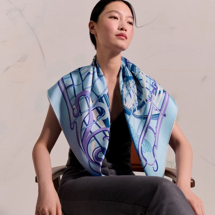 La Ligne Coup De Fouet Scarf 90