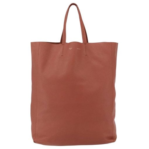 Leather tote