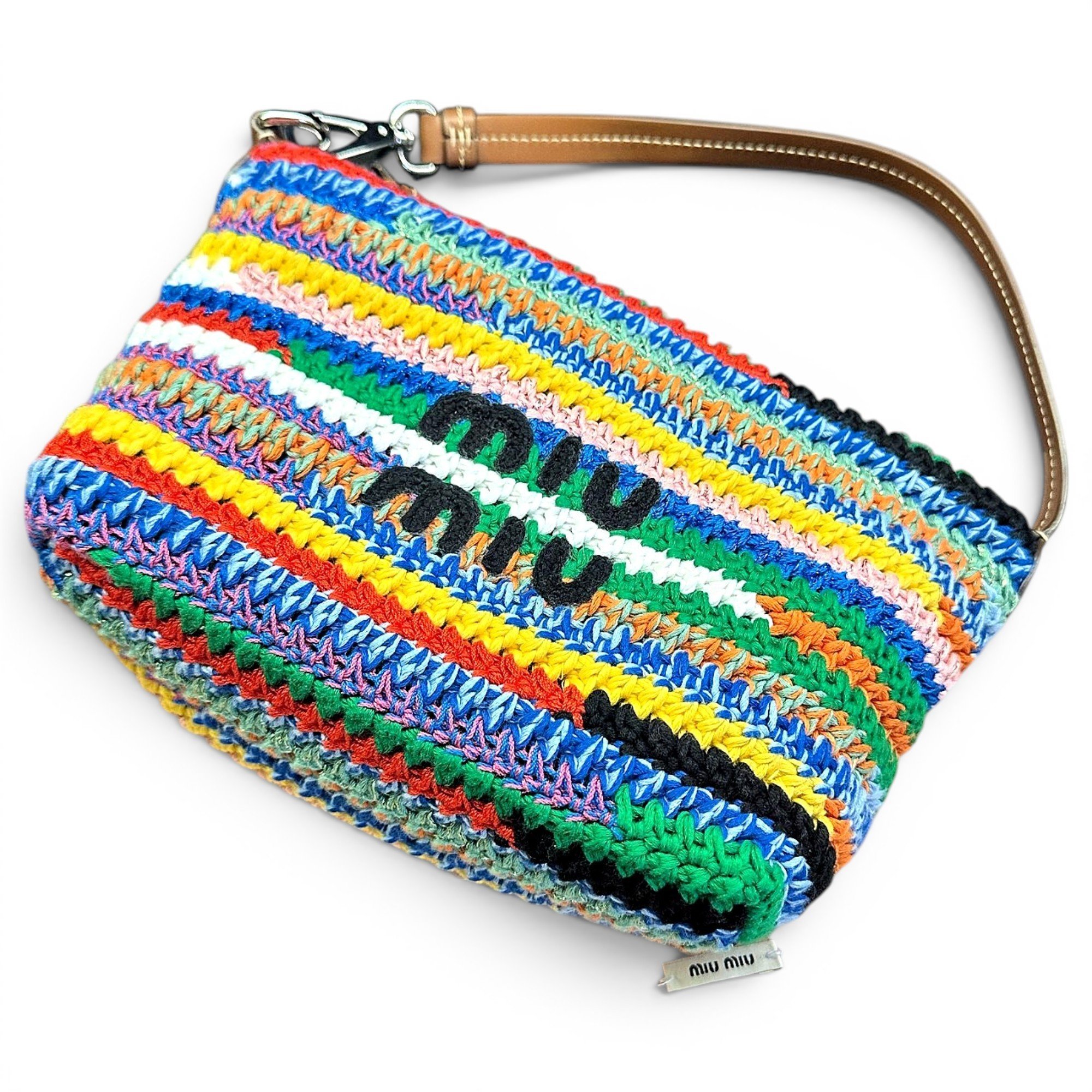 Miu Spirit cloth handbag