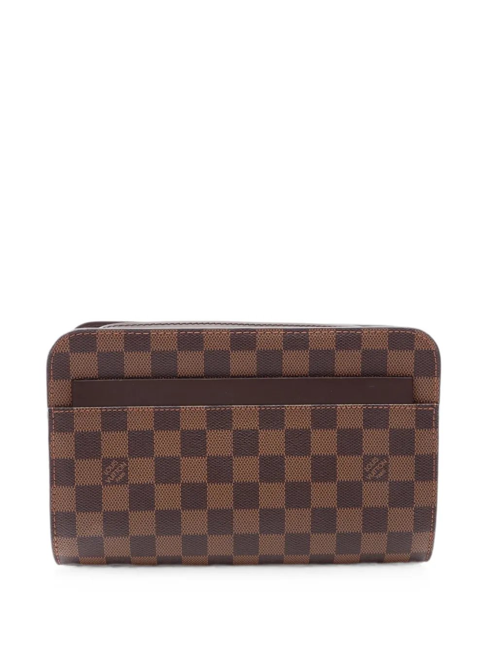 2011 Saint Louis Damier Ebène clutch bag