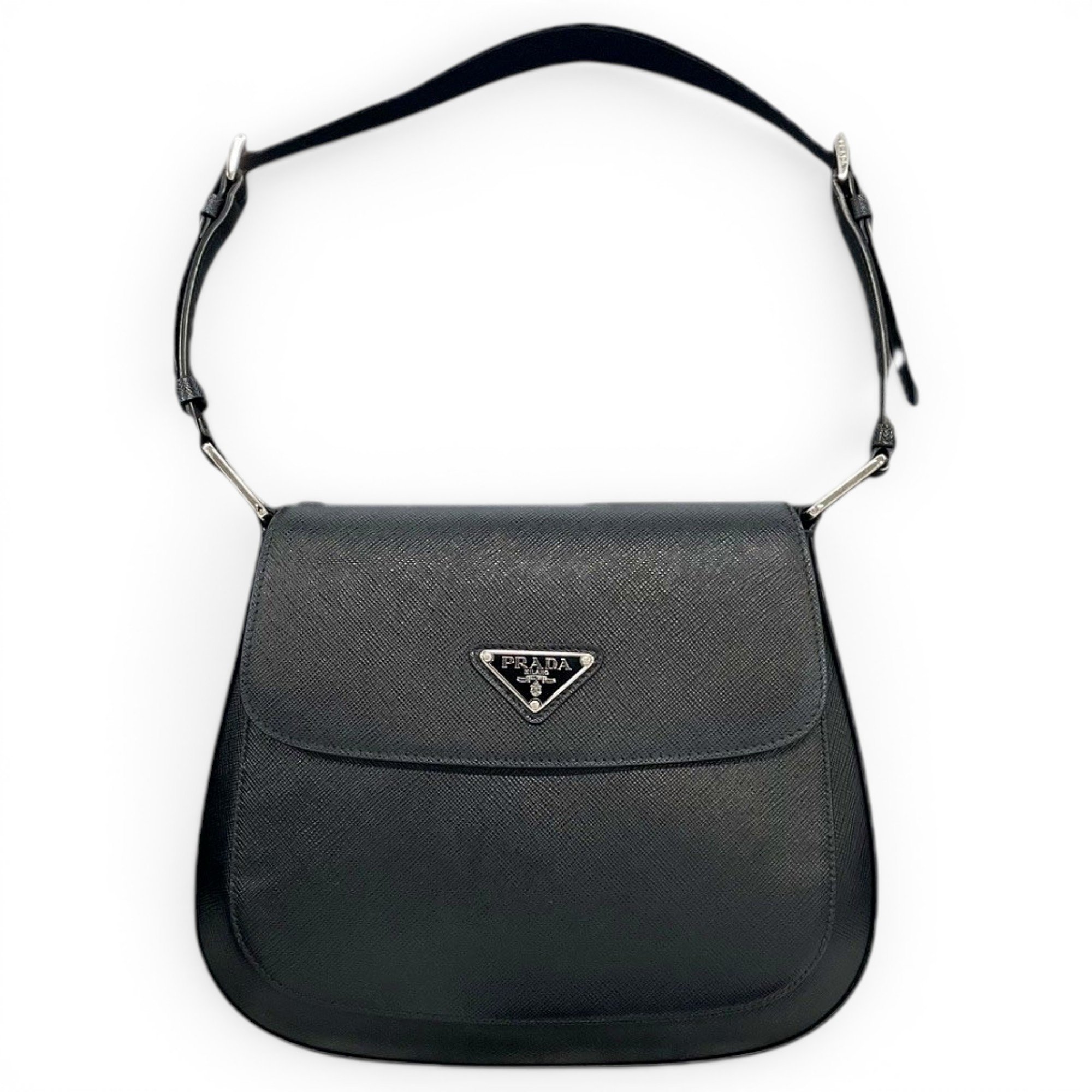 Cleo Flap leather handbag