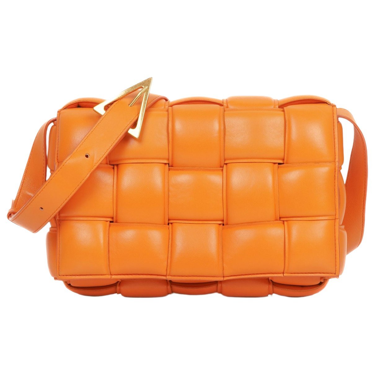Cassette Padded leather crossbody bag